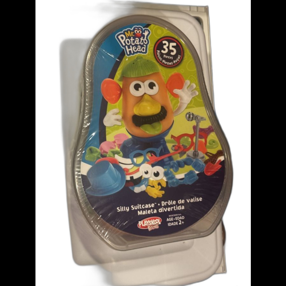 Mr Potato Head Silly Suitcase 35 Pieces Playskool Friends NEW Sealed Hasbro Set